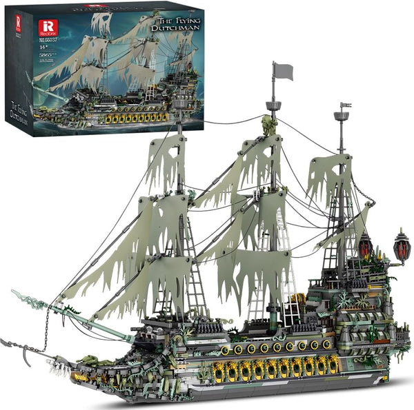 Reobrix 66037 Flying Dutchman Klemmbaustein Set – 5503 Teile Geisterschiff