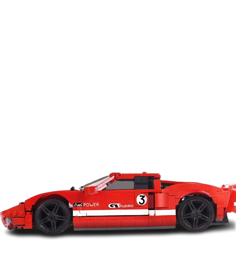 Mould King 10001 GT Heritage Sportwagen 928 Teile