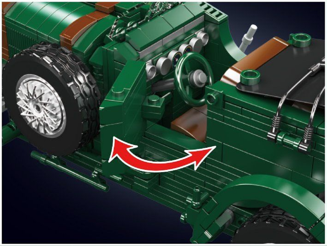 Mould King 10166 Classic Blower Oldtimer 1.147 Teile