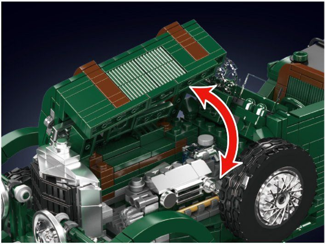 Mould King 10166 Classic Blower Oldtimer 1.147 Teile