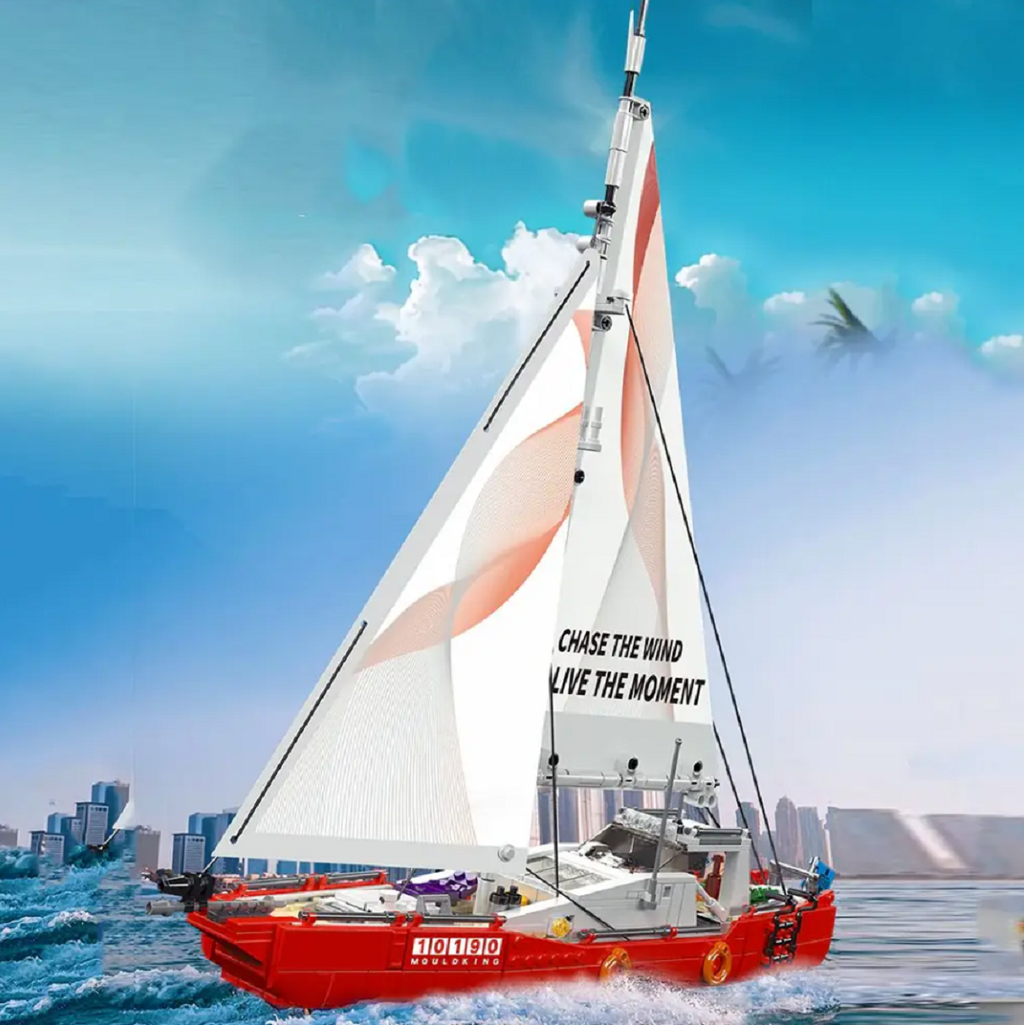 Mould King 10190 Modernes Segelboot 767 Teile