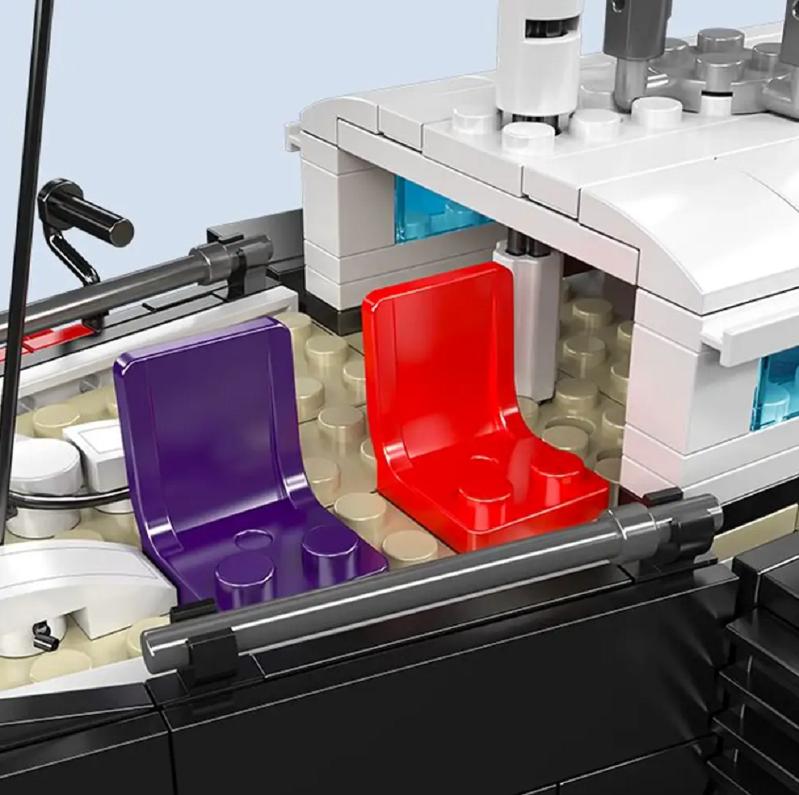 Mould King 10194 Zweimaster Segelboot 893 Teile