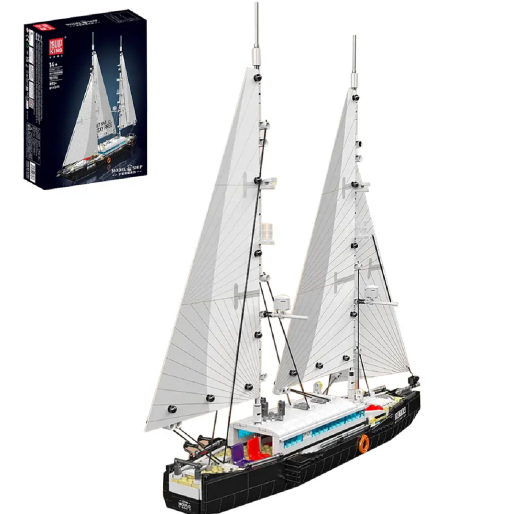 Mould King 10194 Zweimaster Segelboot 893 Teile