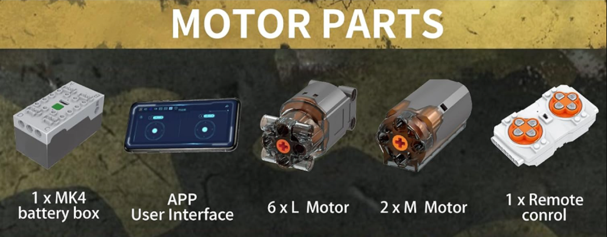 Mould King 20039 Tatry Kolos 8x8 mit 4.733 Teilen