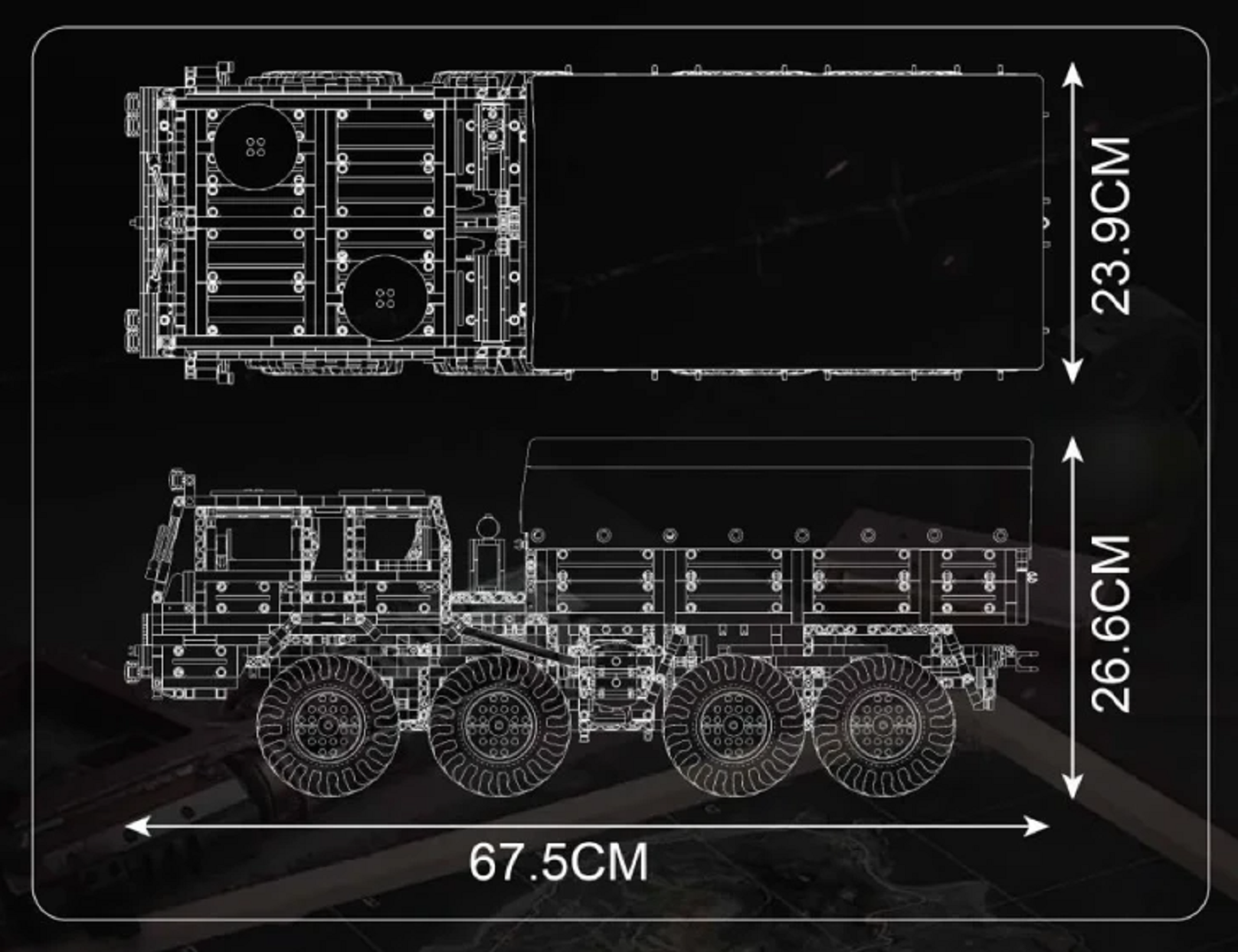 Mould King 20039 Tatry Kolos 8x8 mit 4.733 Teilen