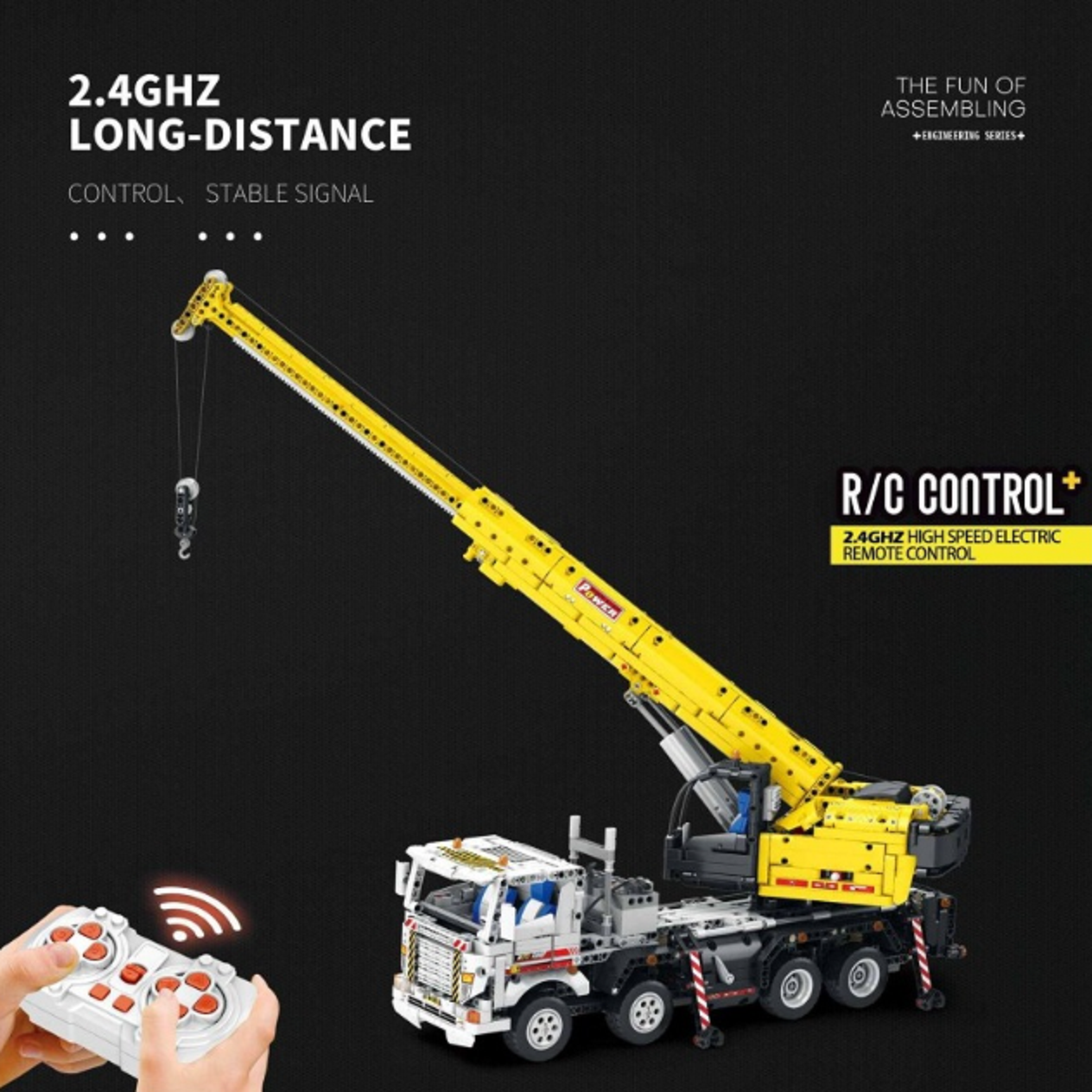 Reobrix 22007 Multifunktions Auto-Kran 2.206 Teile