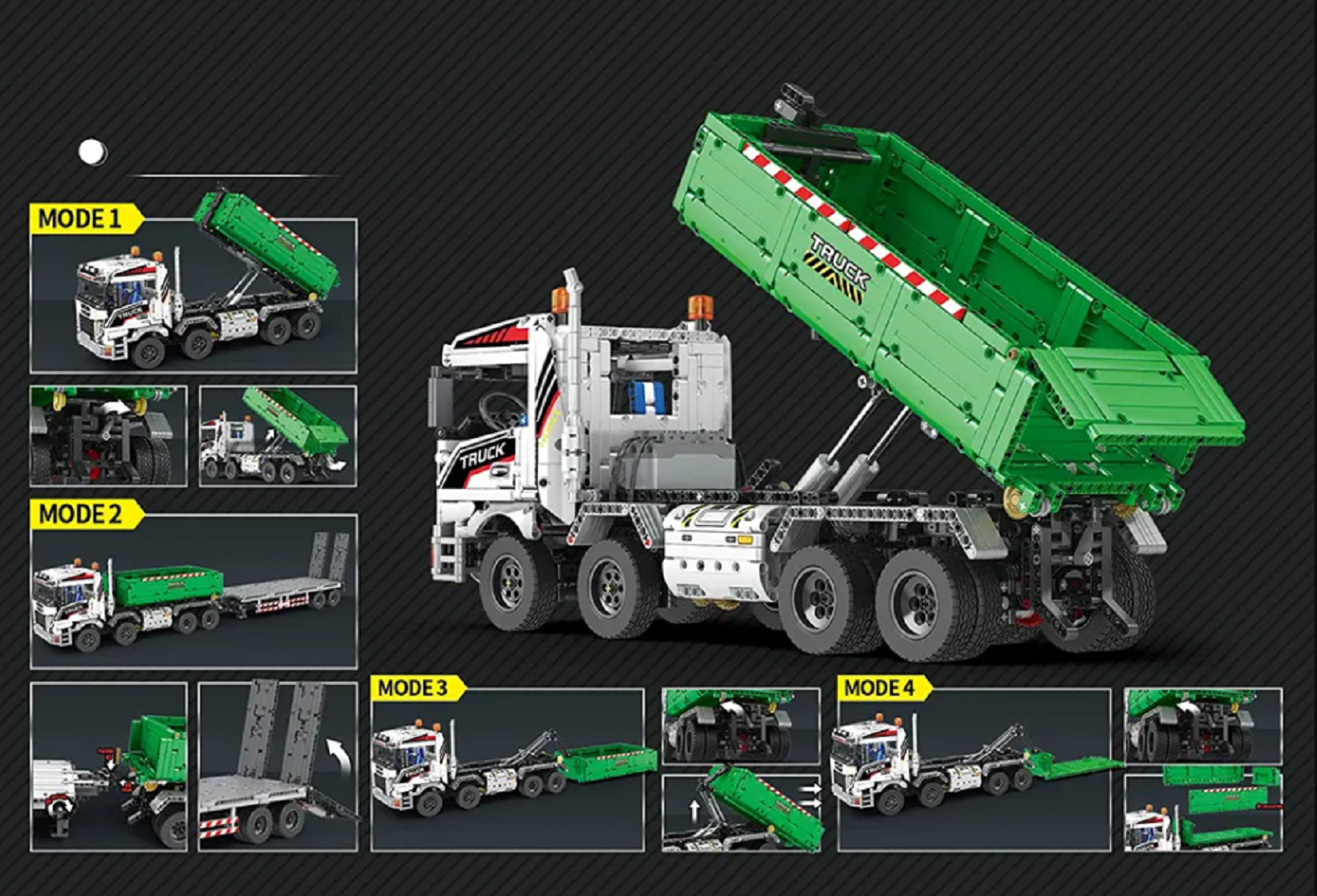 Reobrix 22021 Technik LKW 2.950 Teile