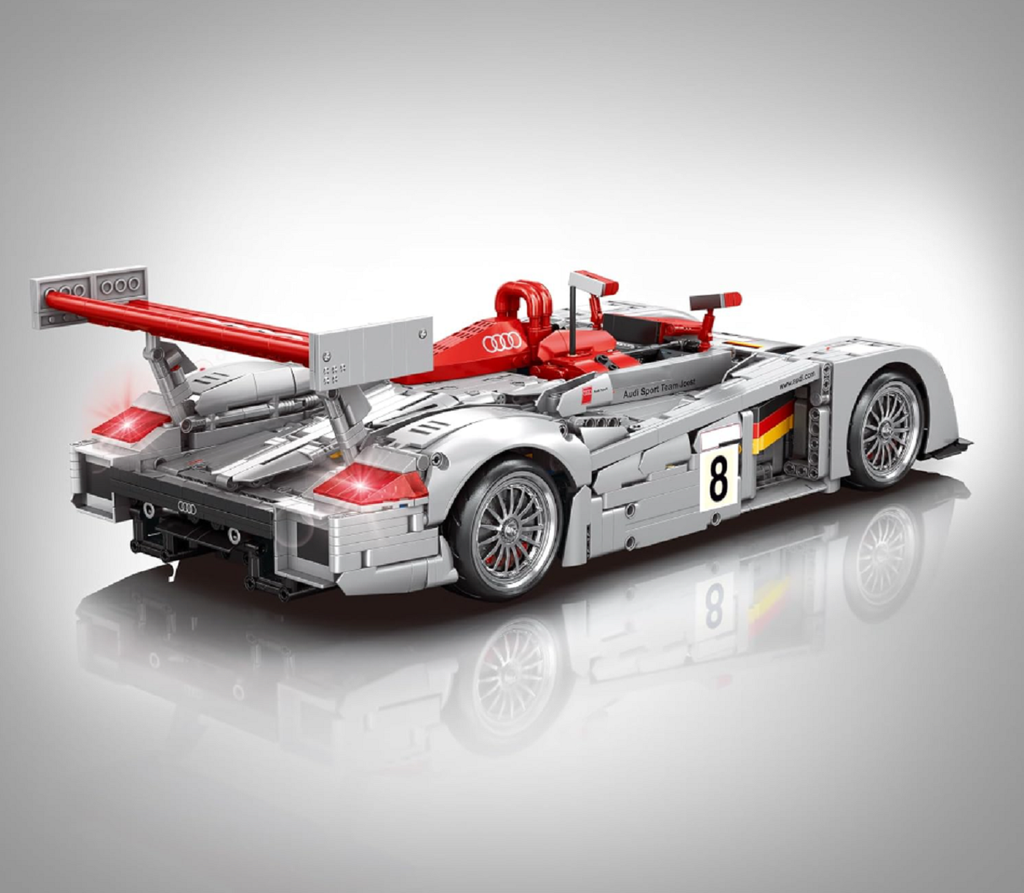 Bole Brick YC-23044 Audi R8 LM-P mit 2.426Teilen