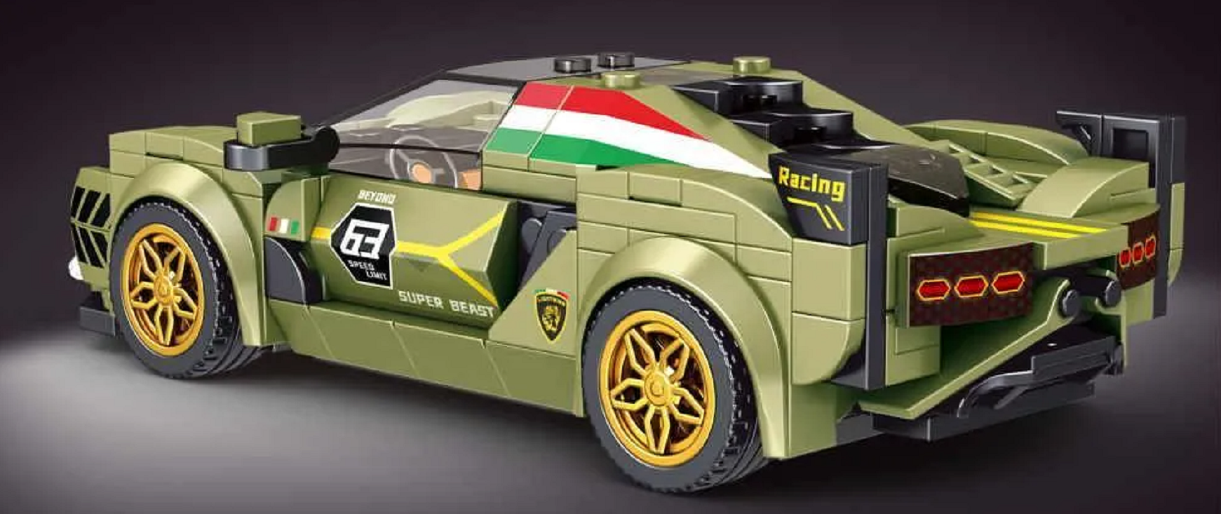 Mould King 27003S Speed Champion Sian 364 Teile