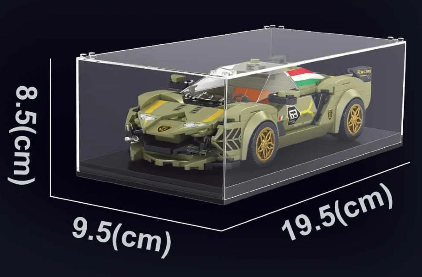 Mould King 27003S Speed Champion Sian 364 Teile