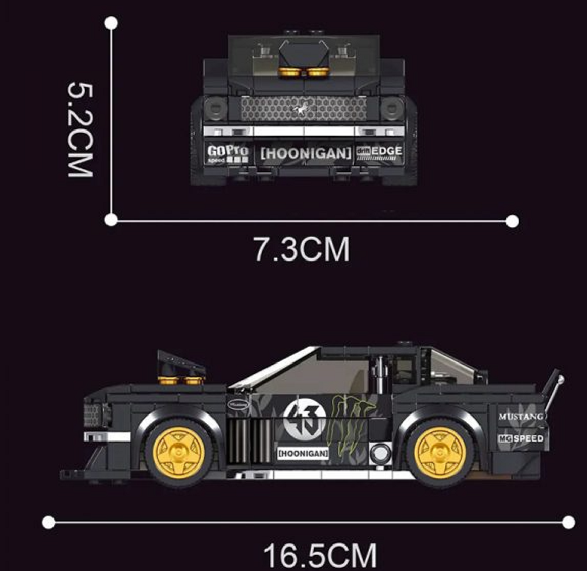 Mould King 27024S Speed Champion 1965er Mustang 408 Teile