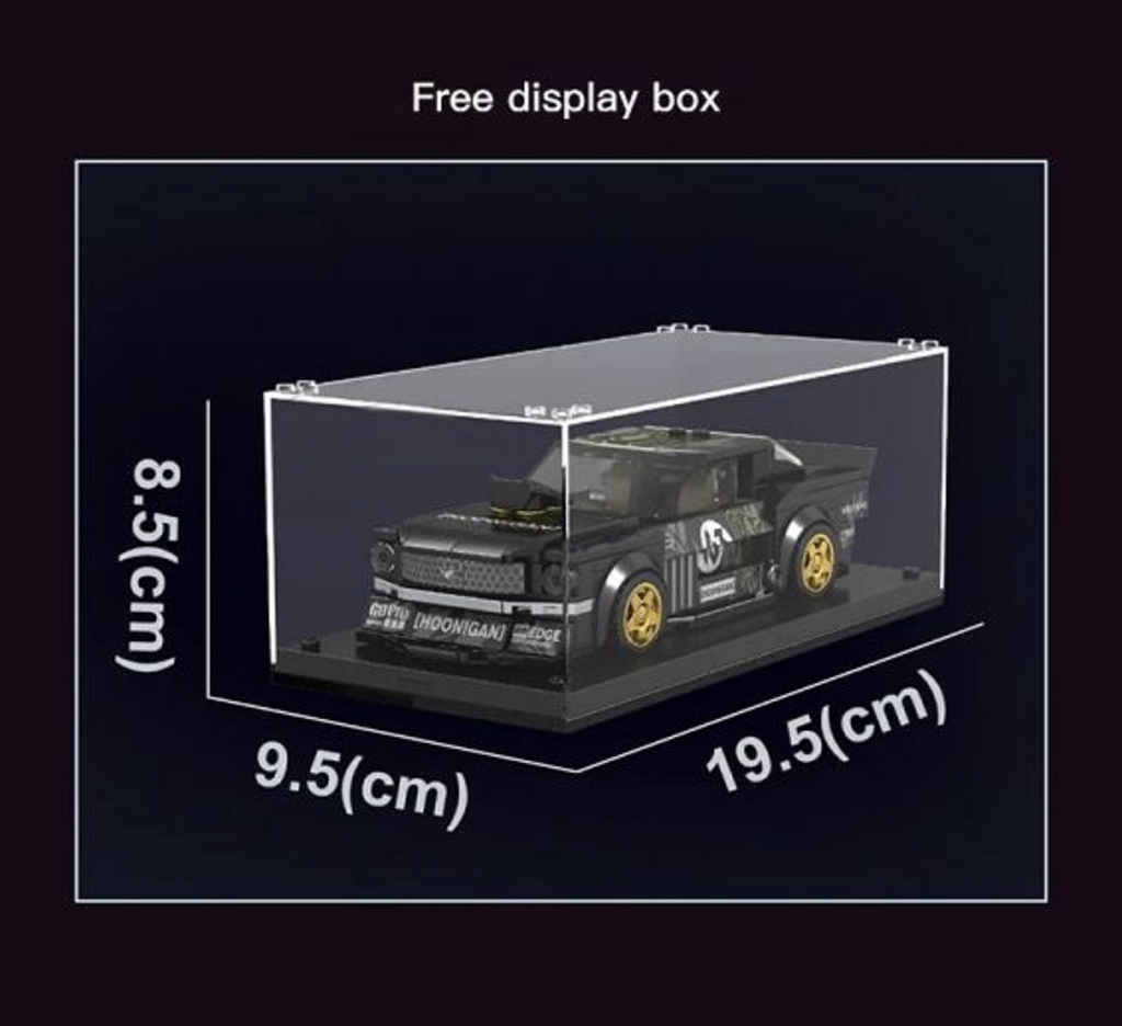 Mould King 27024S Speed Champion 1965er Mustang 408 Teile
