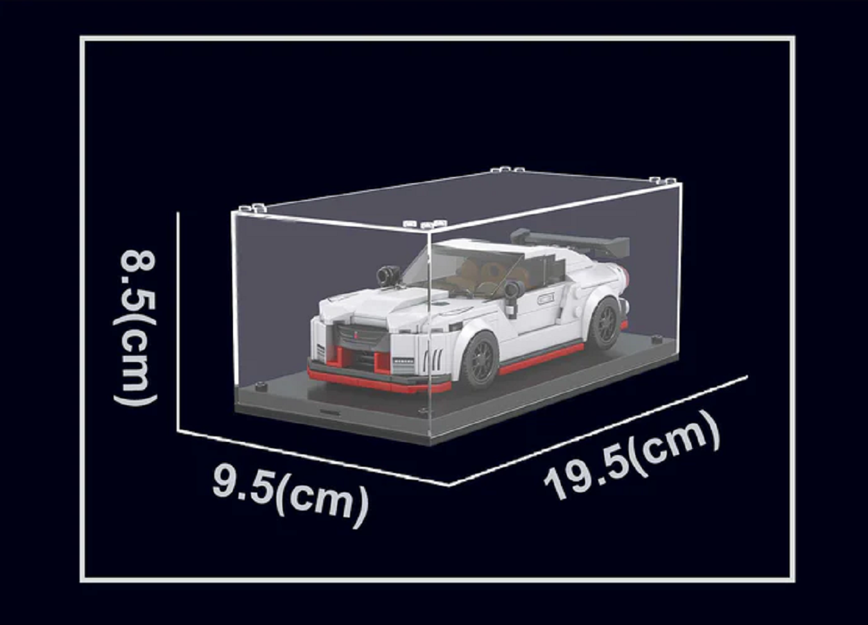 Mould King 27031S Speed Champion Nissan GT-R 356 Teile