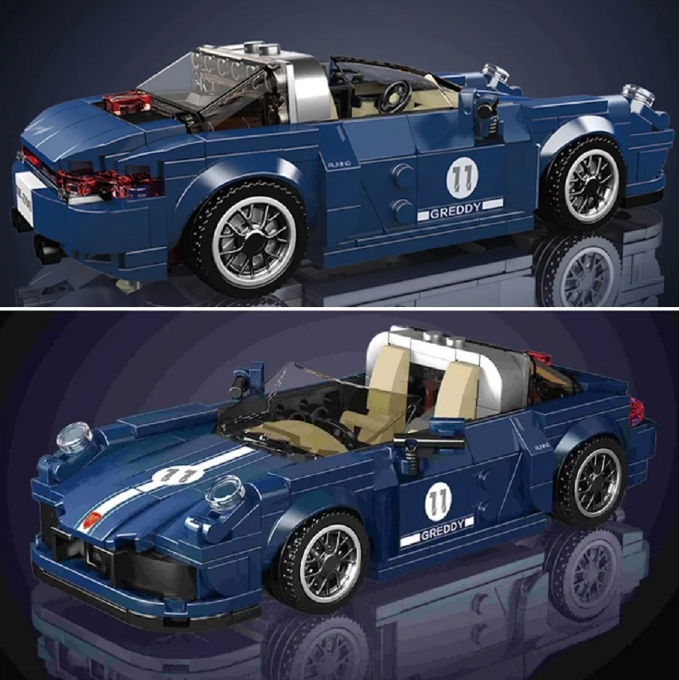 Mould King 27040S Speed Champion 911er Targa 366 Teile