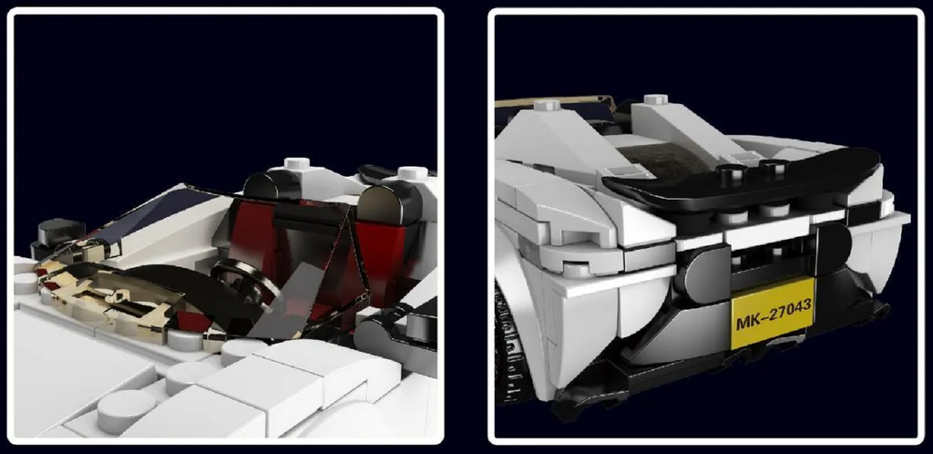 Mould King 27043 Speed Champion McLaren 650S 352 Teile