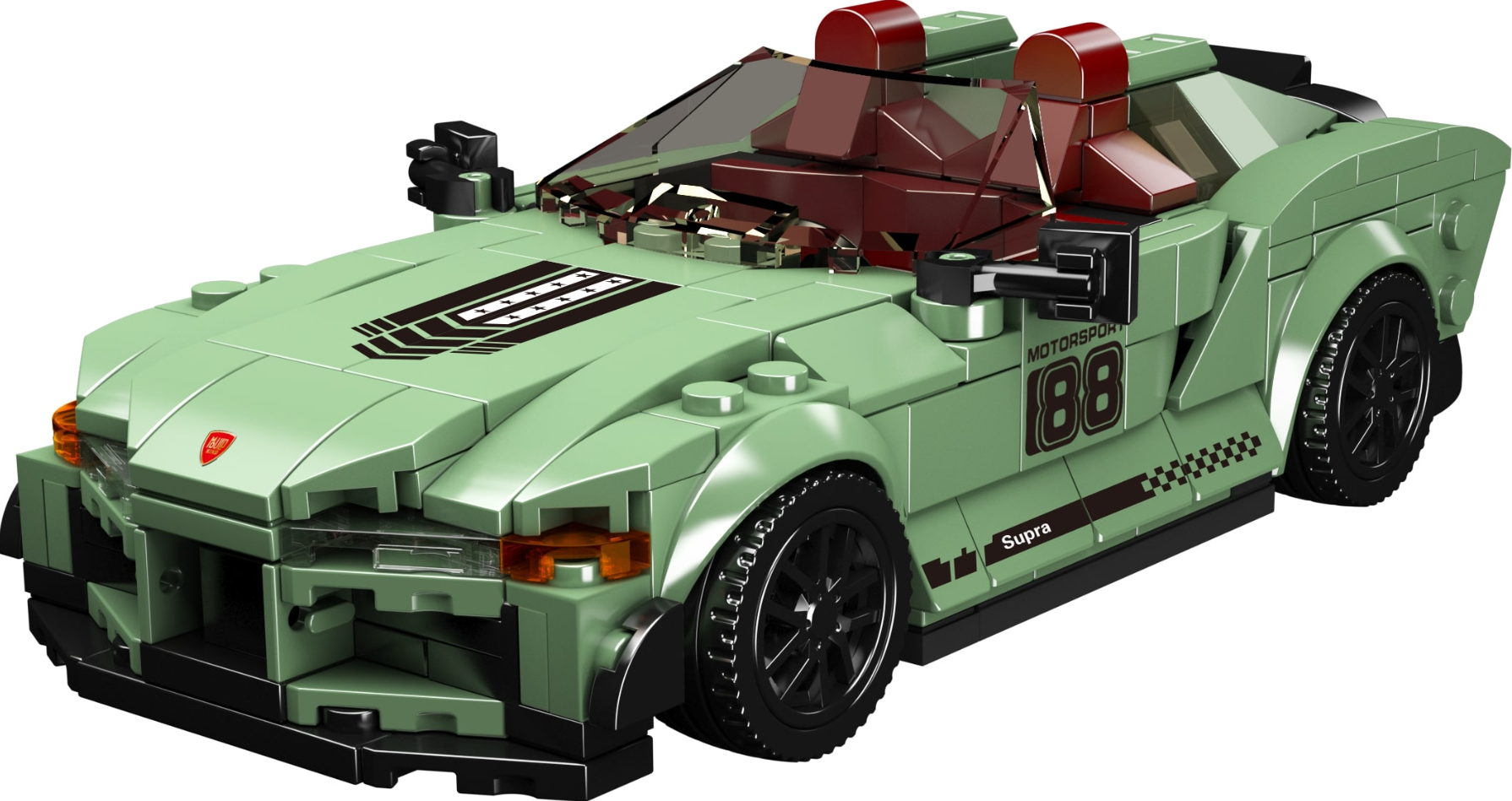 Mould King 27046S Speed Champion Supra Cabriolet 348 Teile