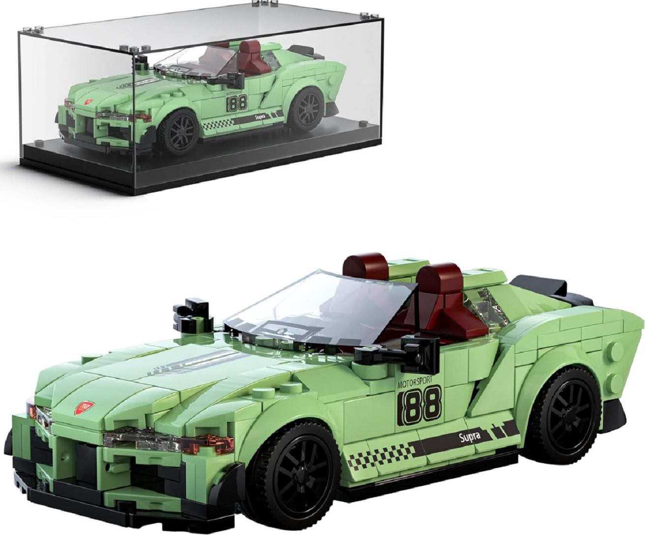 Mould King 27046S Speed Champion Supra Cabriolet 348 Teile