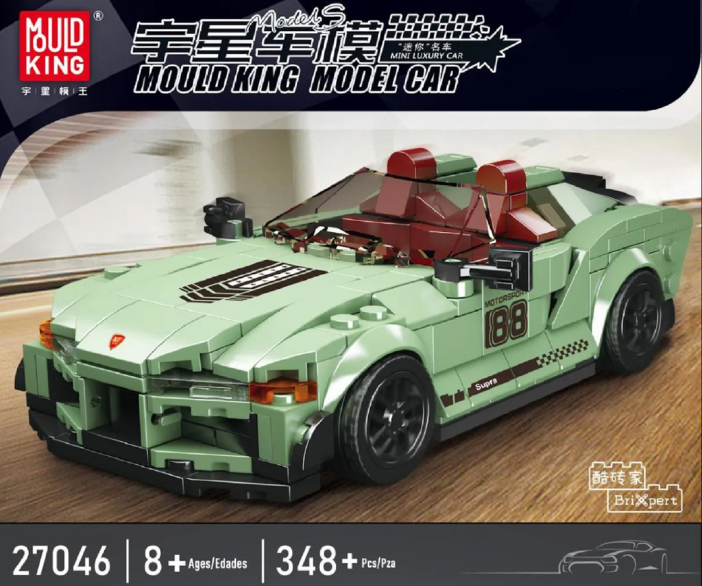 Mould King 27046S Speed Champion Supra Cabriolet 348 Teile