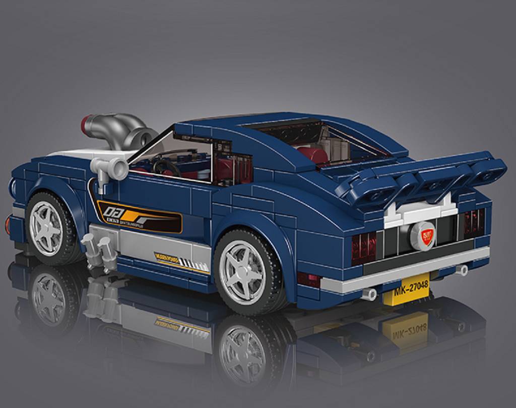 Mould King 27048S Speed Champion Super Mustang 376 Teile