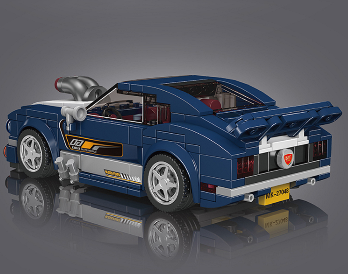 Mould King 27048S Speed Champion Super Mustang 376 Teile