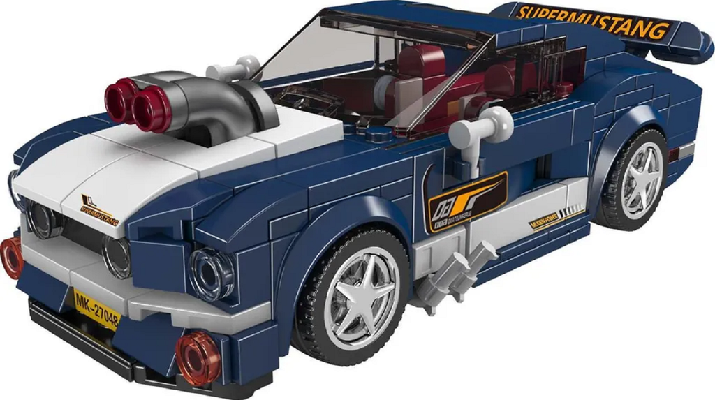 Mould King 27048S Speed Champion Super Mustang 376 Teile