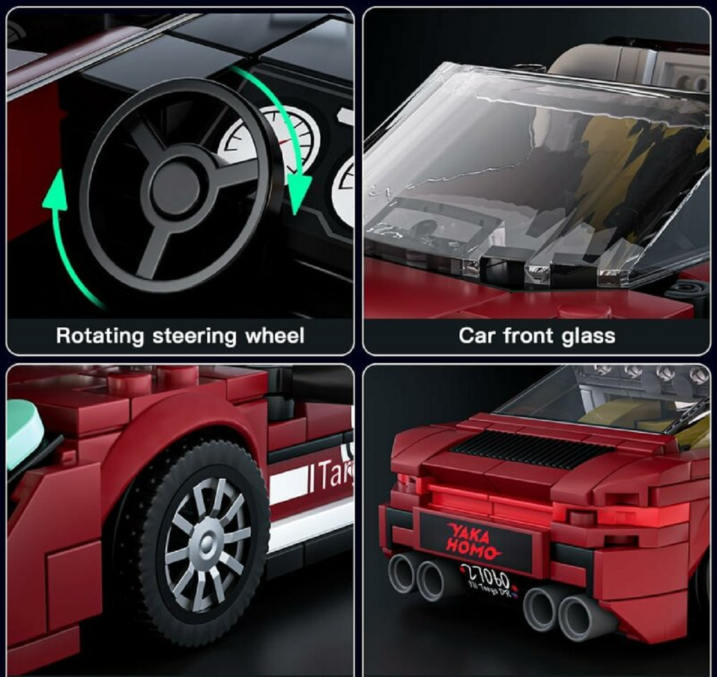 Mould King 27060S Speed Champion Targa 262 Teile