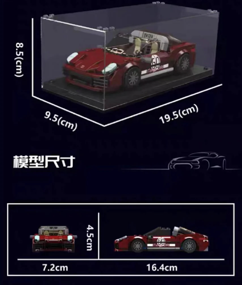 Mould King 27060S Speed Champion Targa 262 Teile