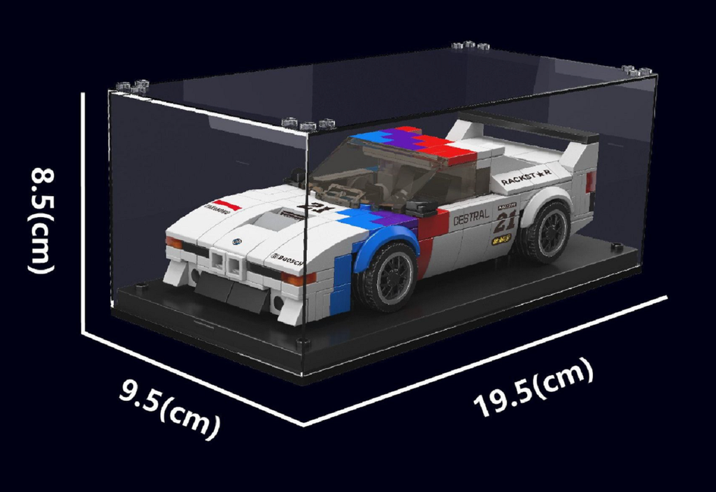 Mould King 27062S Speed Champion BMW M1 363 Teile