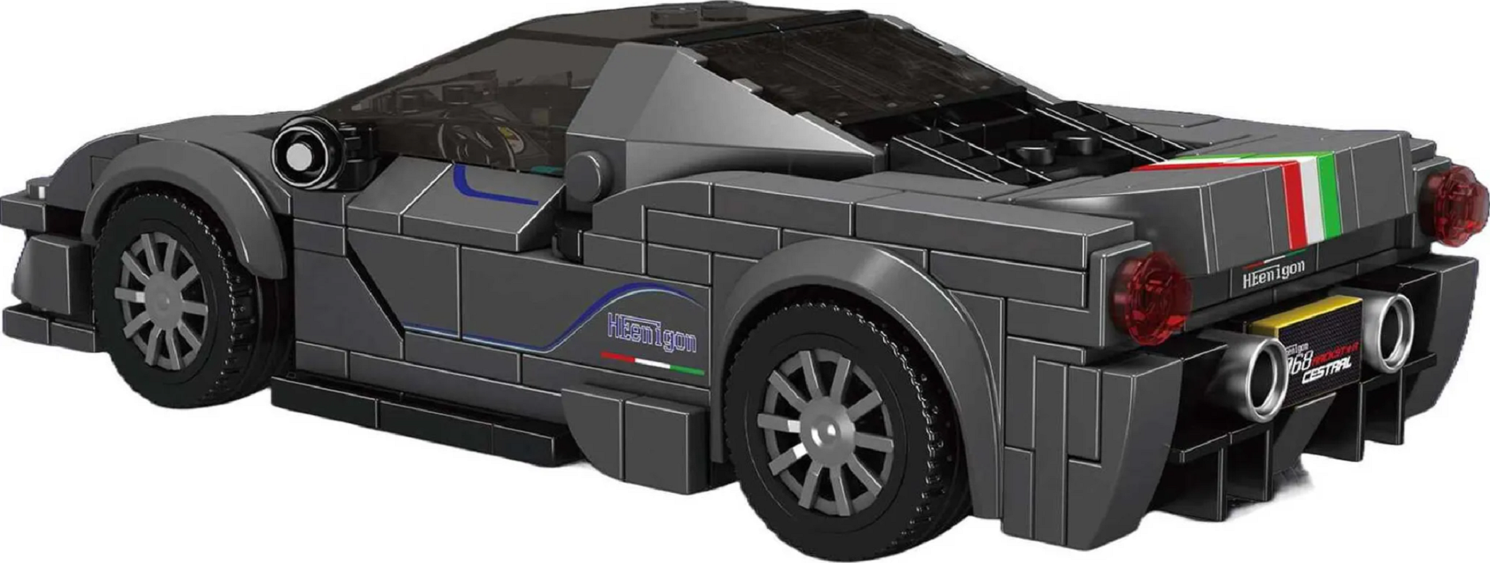 Mould King 27068S Speed Champion F488 Pista 358 Teile