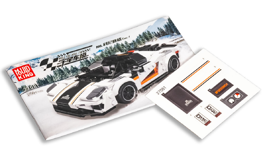 Mould King 27081 Speed Champion Koenigsegg One:1  394 Teile