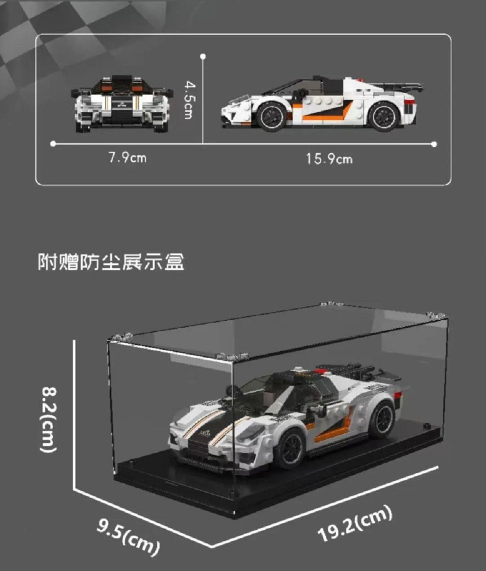 Mould King 27081 Speed Champion Koenigsegg One:1  394 Teile
