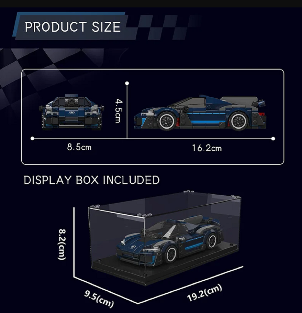 Mould King 27082 Speed Champion AMG One 435 Teile