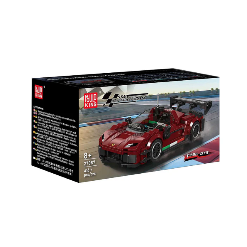 Mould King 27087 Speed Champion F296 GT3 mit 416 Teilen