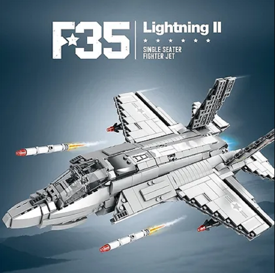 Reobrix 33021 Lockheed Martin F-35 B Kampfjet 1.600 Teile