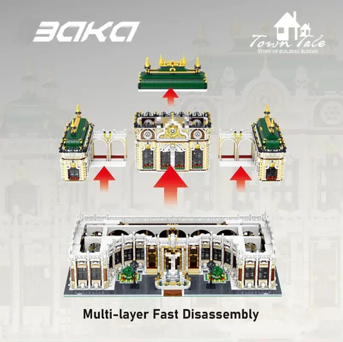 Baka 33221 Luxurious Grand Palace 11.930 Teile