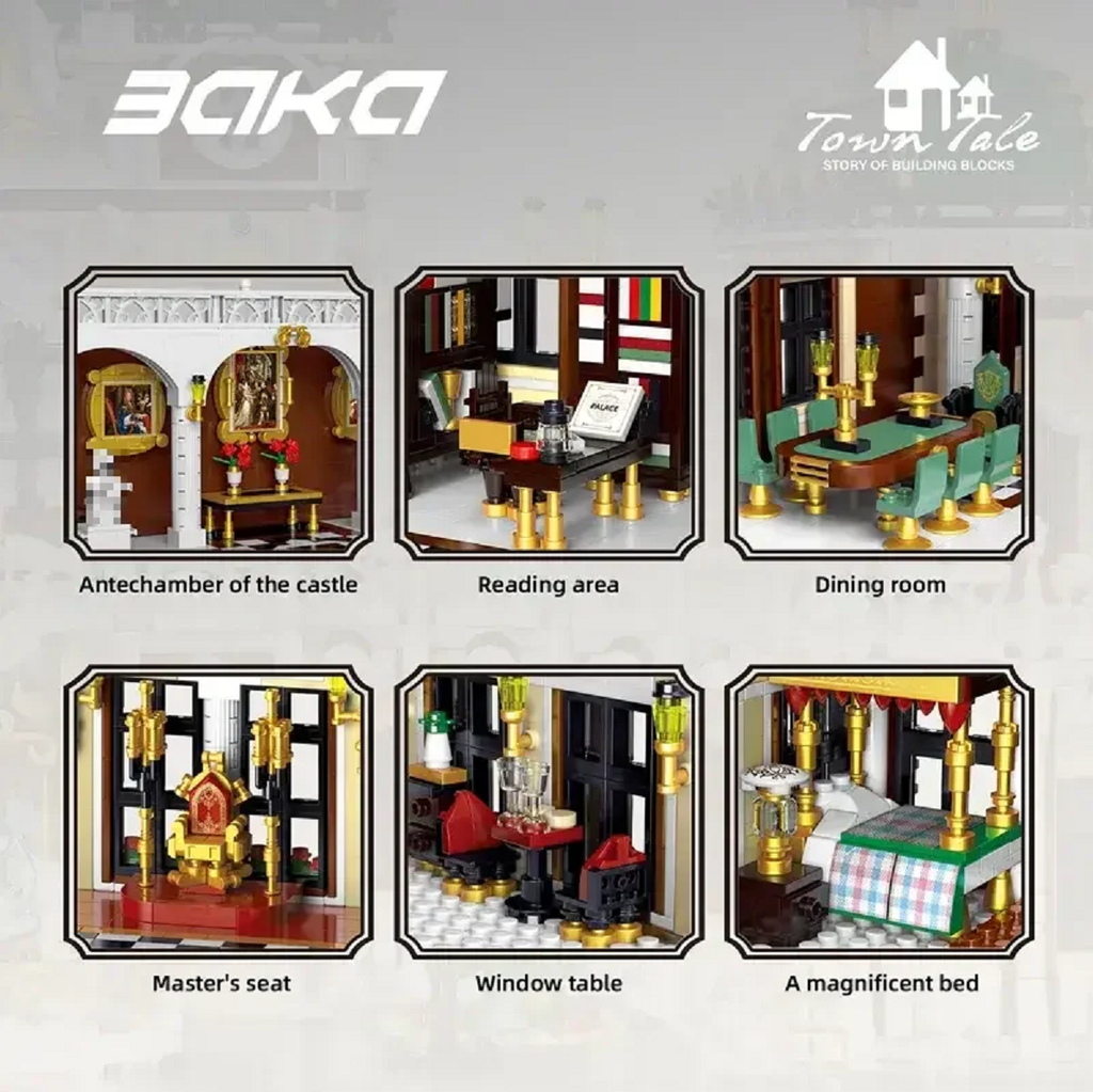 Baka 33221 Luxurious Grand Palace 11.930 Teile