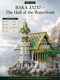 BAKA 33237 Hall of the Waterfront - 4.155 Teile - Valley of Twilight Klemmbausteine