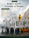 BAKA 33239 Corridor of Wonder 2.052 Teile Valley Twilight Klemmbaustein Set