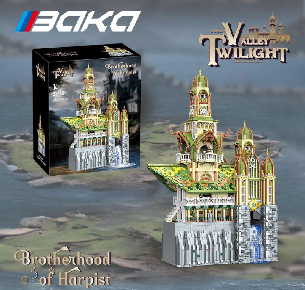 Baka 33243 Brotherhood of Harpist 7.140 Teile Valley of Twilight Serie