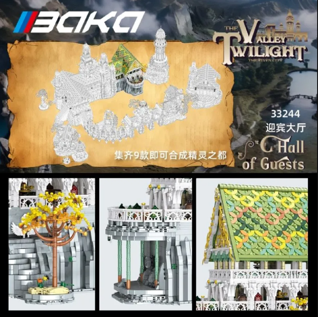 Baka 33244 Hall of Guests 5.044 Teile Valley of Twilight Serie