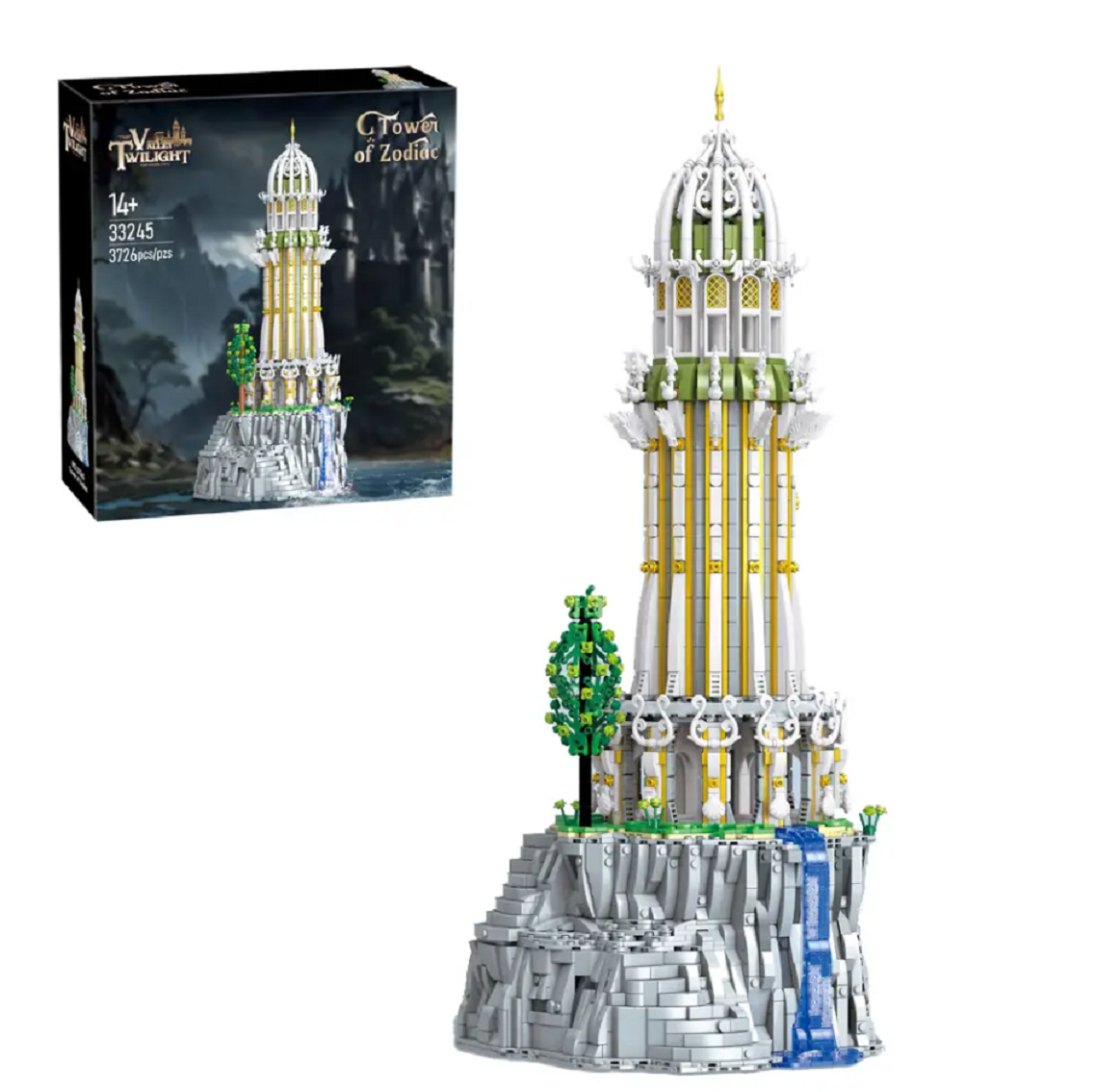 Baka 33245 Tower of Zodiac 3.726 Teile Valley of Twilight Serie