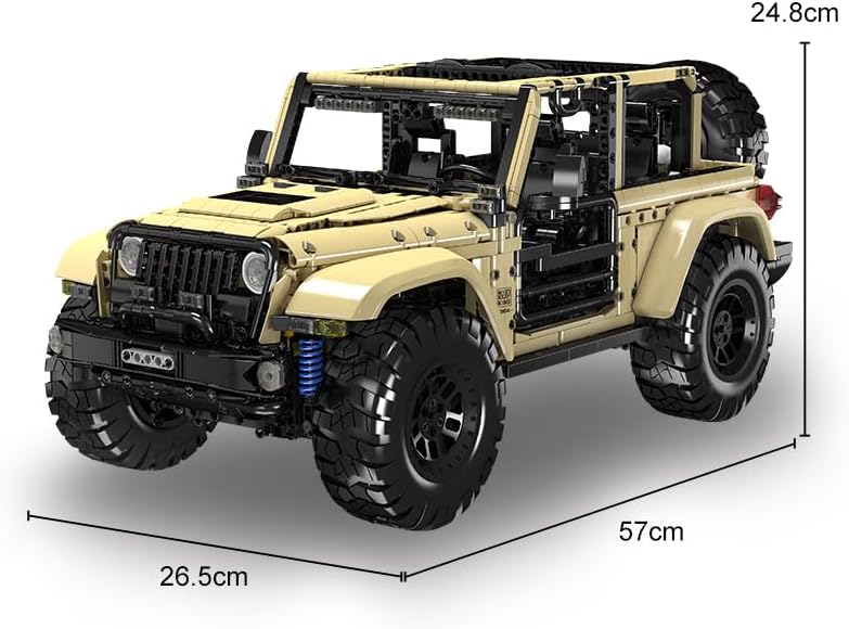 Mould King 13184 Wrangler Geländewagen 3.621 Teile