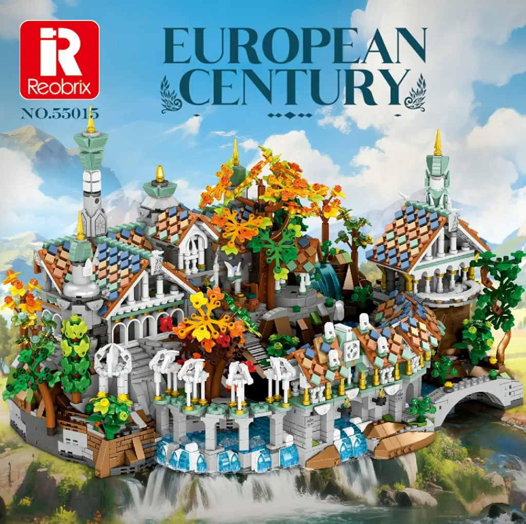 Reobrix 55015 Duskvale Sanctum Mittelalter Tal-Stadt 4.406 Teile