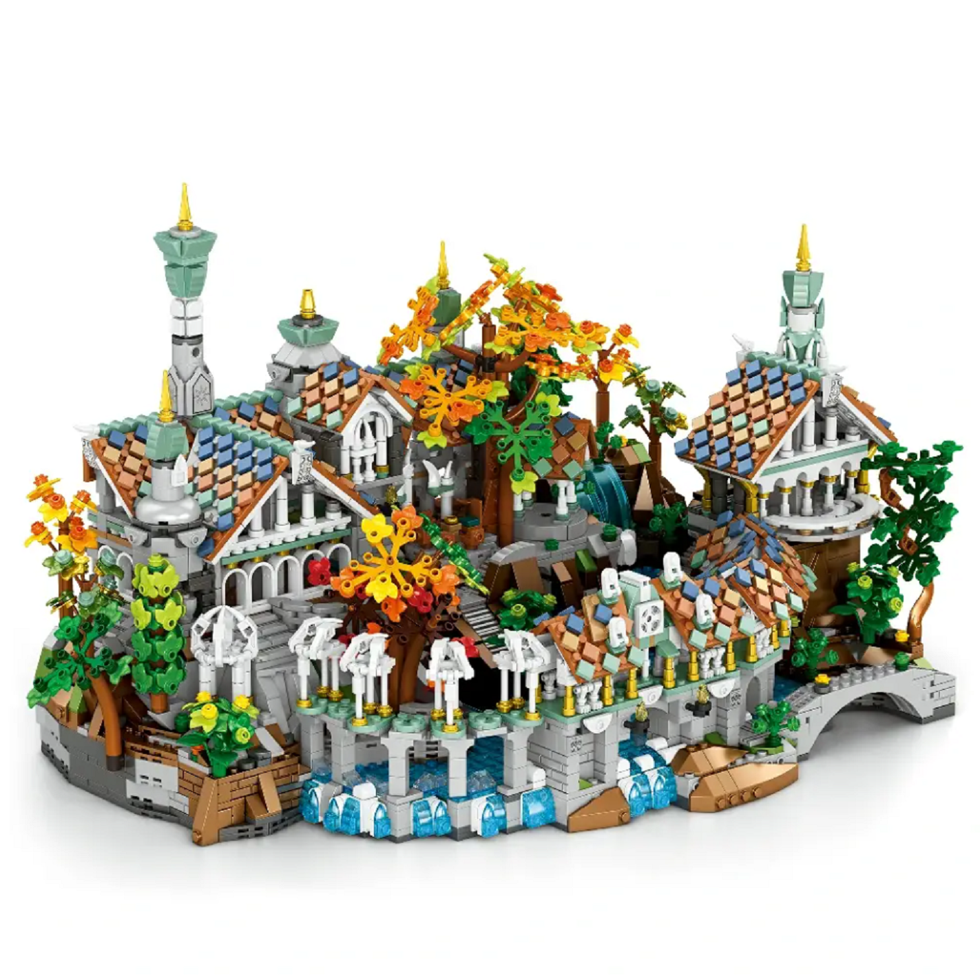 Reobrix 55015 Duskvale Sanctum Mittelalter Tal-Stadt 4.406 Teile