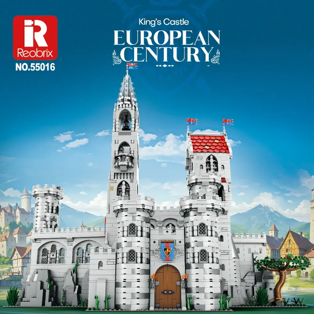 Reobrix 55016 King`s Castle mittelalterliches Schloß 4.000 Teile