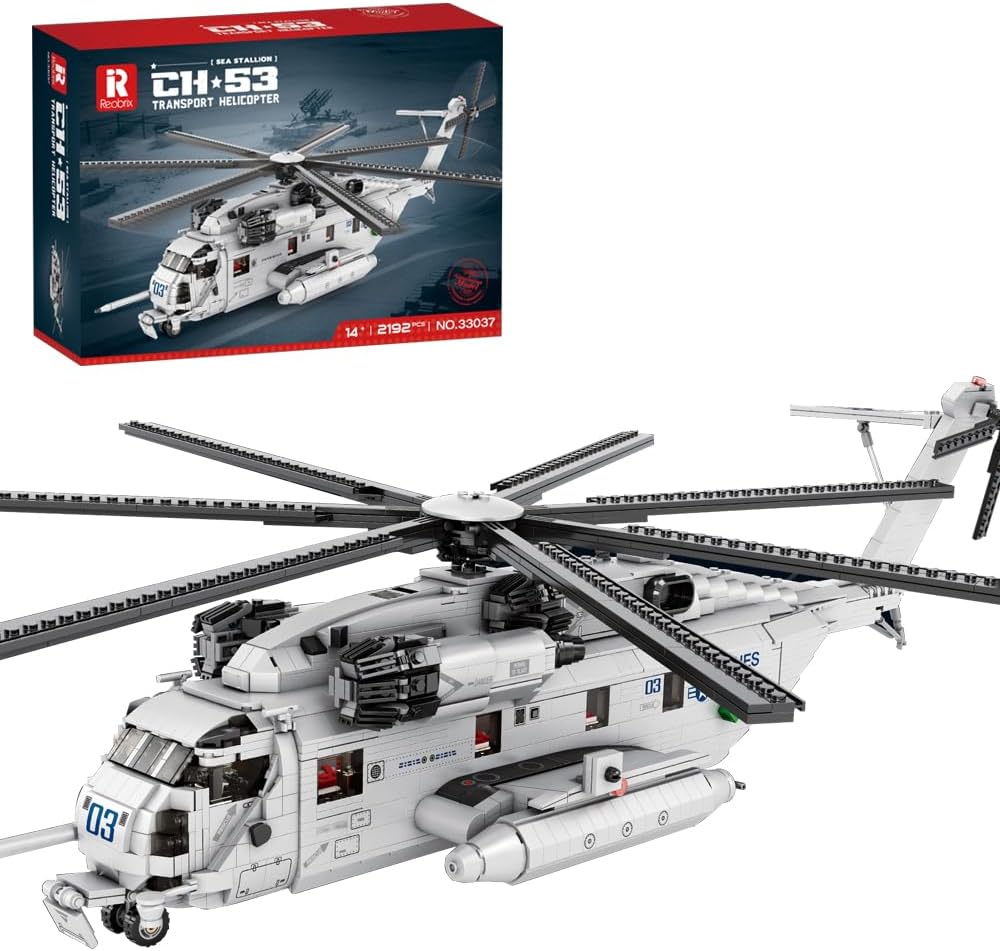 Reobrix 33037 CH-53E Transport Hubschrauber 2.192 Teile