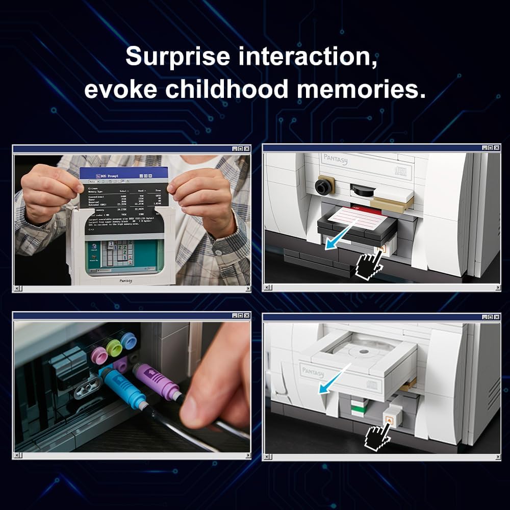 Pantasy 85005 Retro Computer 3.000 Teile