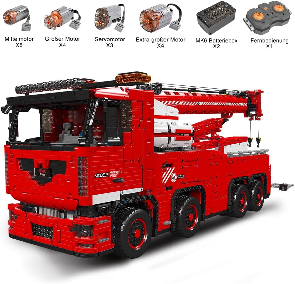 Mould King 19008S Tow Truck Flagship Edition 10.966 Teile