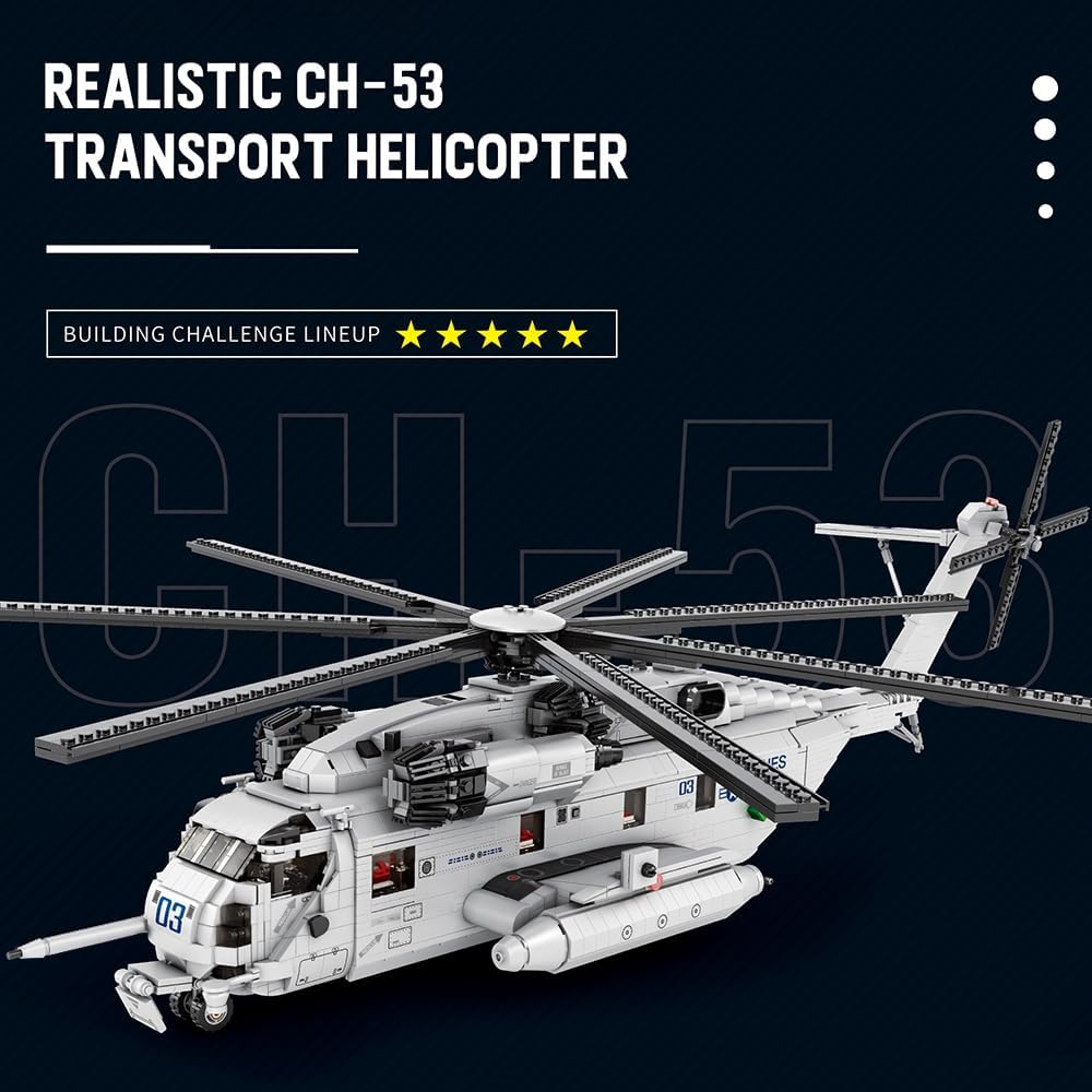 Reobrix 33037 CH-53E Transport Hubschrauber 2.192 Teile