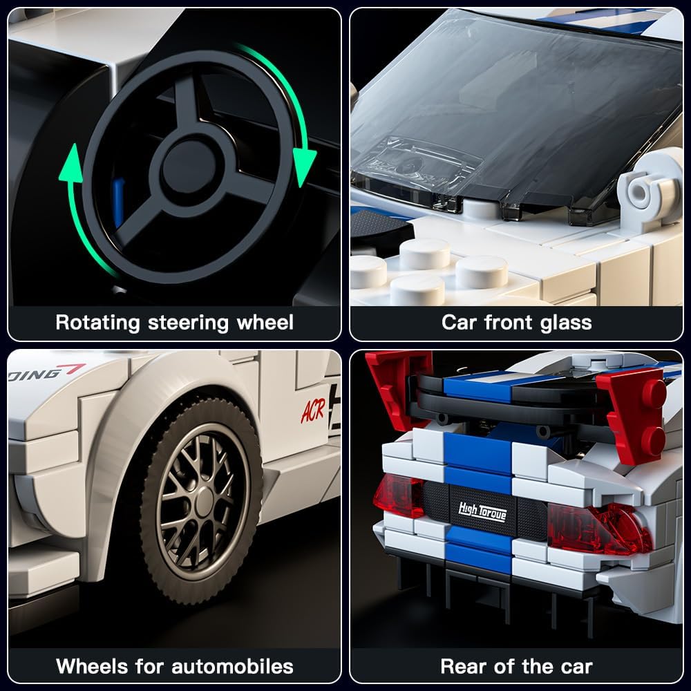 Mould King 27011S Speed Champion Viper ACR 388 Teile